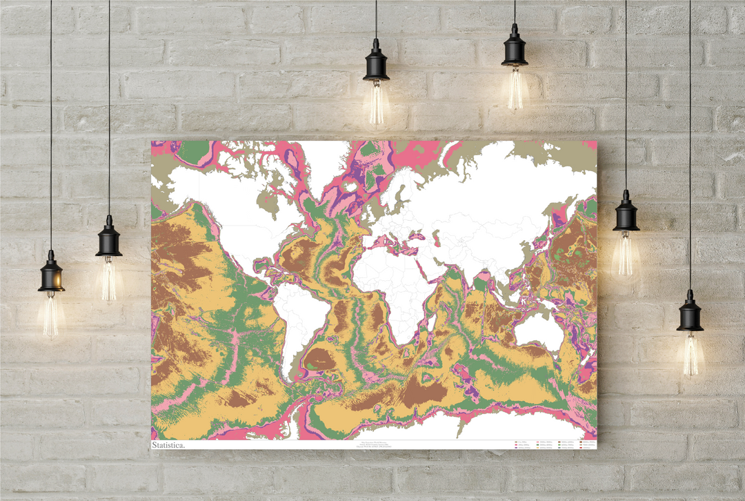 World Bathymetry Map