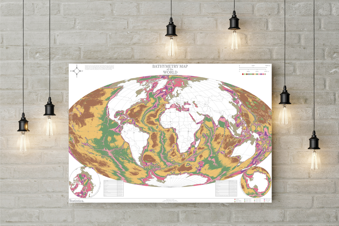 World Bathymetry Map MKII